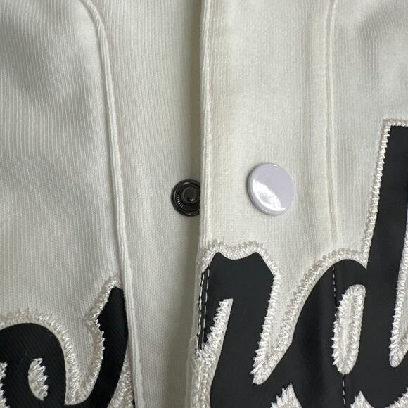 Jordan Brand White Script Baseball Jersey XXL Loose Fit - Picture 7 of 7